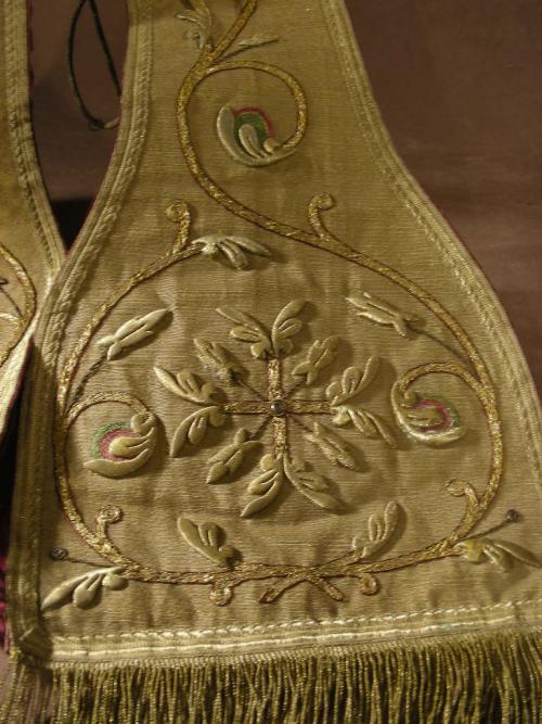 Great Stole With Embroideries in Gold threads.